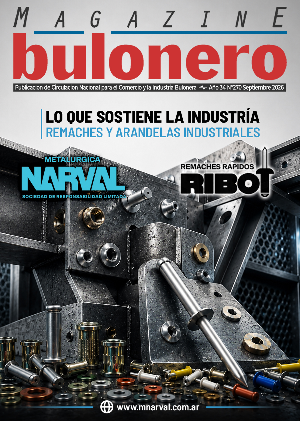 Metalúrgica Narval Tapa Magazine Bulonero N°270